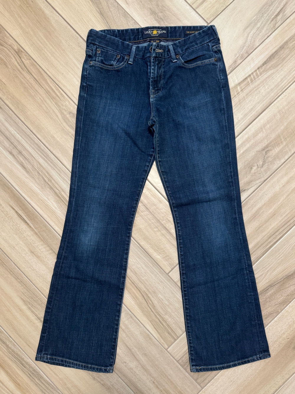 Lucky Brand Women's Dark Indigo Flare Jeans